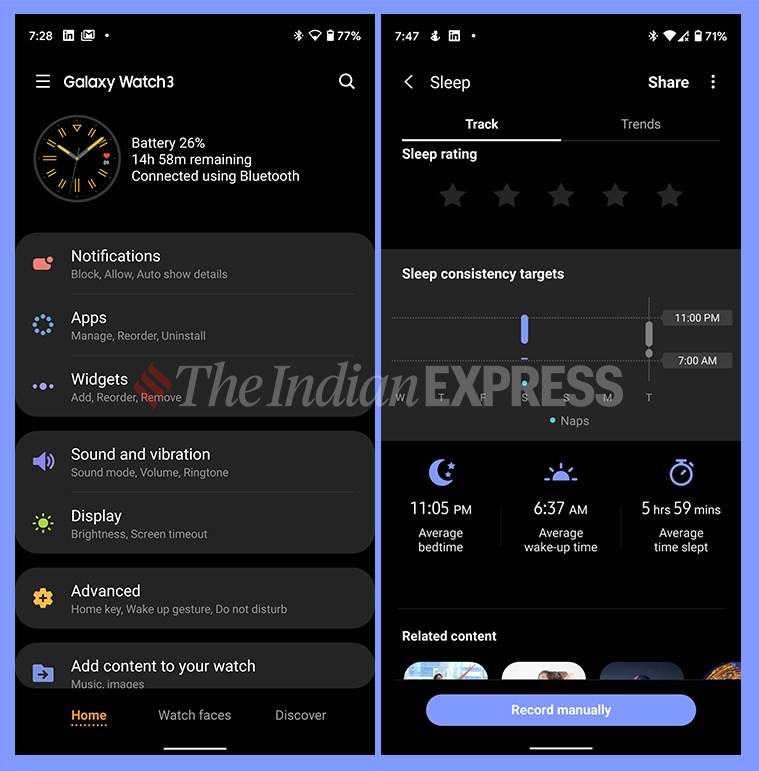 samsung galaxy watch 3 features list
