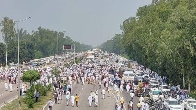 Haryana farmers protest, farmers protest Haryana, Haryana protests, farmers protests, India news, Indian Express