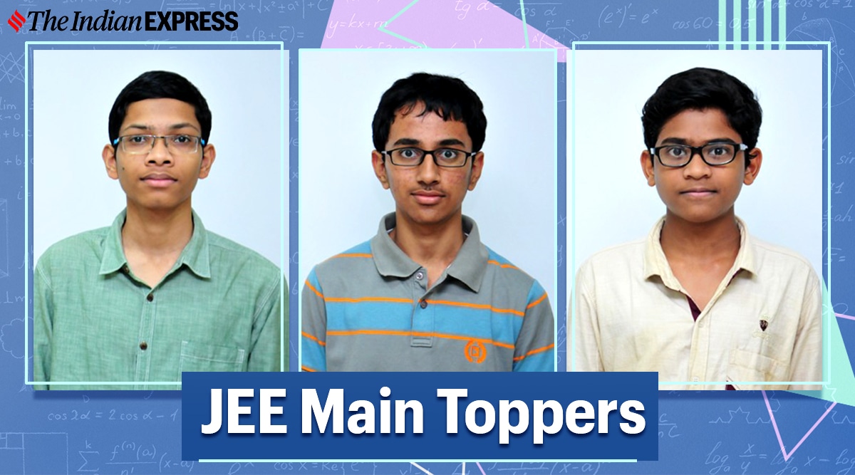 Jee Main Toppers Meet Three Hostellers Who Studied Together Each Gets 100 Percentile Education News The Indian Express