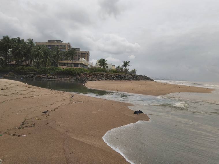 Mumbai: Amid coastal reclamation, 2,000 sq metre foreshore off Juhu beach goes under water