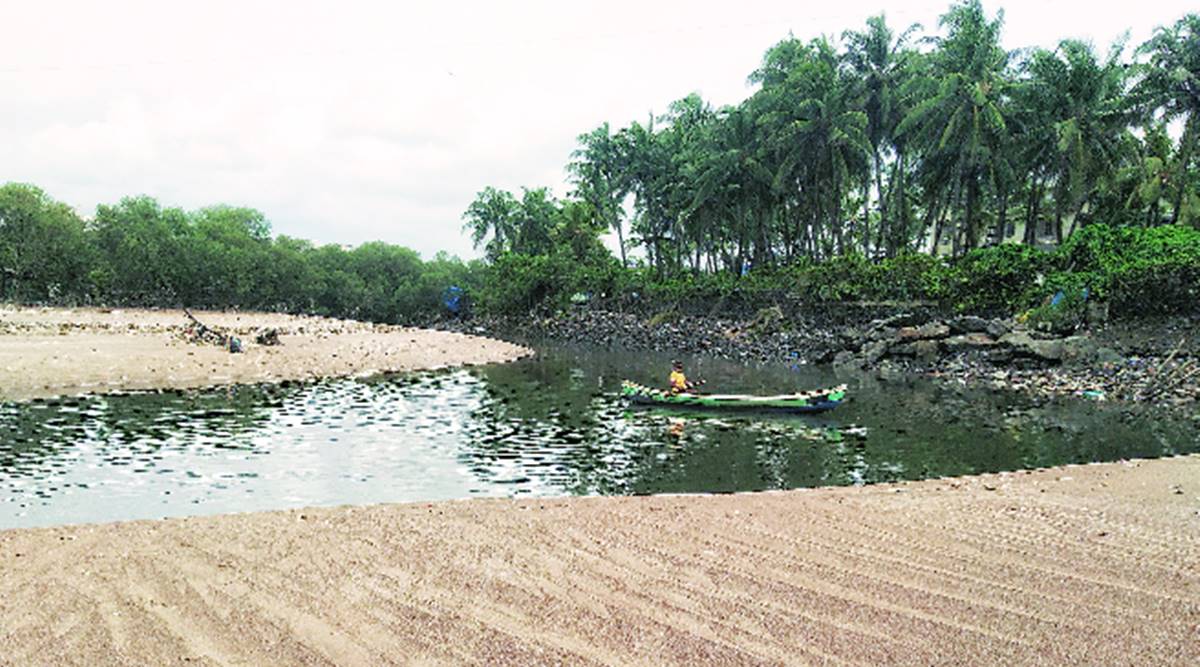 Juhu beach, coastal reclamation, Mumbai authorities, infrastructure projects, Mumbai news, Indian express news