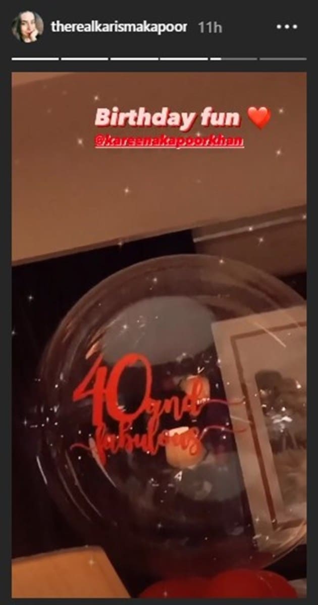 kareena kapoor birthday party