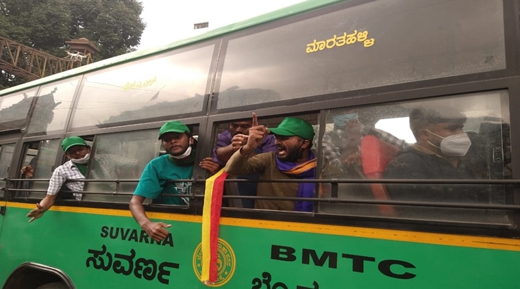 Karnataka Bandh: Thousands Of Farmers Hit The Streets In Bengaluru ...