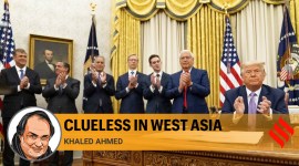 Khaled-Ahmed UAE Isreal peace deal, Israel UAE peace deal, Taliban US peace deal, UAE Israel peace plan, Express Opinion, Indian Express