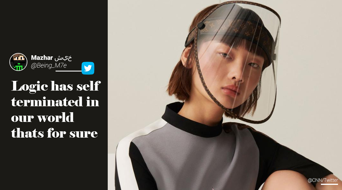 Louis Vuitton Face Shield: In-Your-Face Status Symbol Or New Essential  Luxury Fashion Accessory?