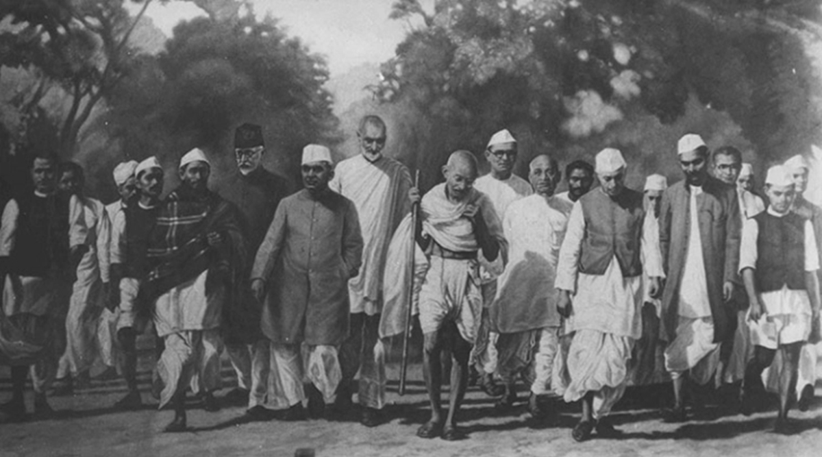Dandi March, Narendra Modi, 75 years of Independence, India independence, Morarji Desai, Mahatma Gandhi, Congress Dandi March, Express Explained