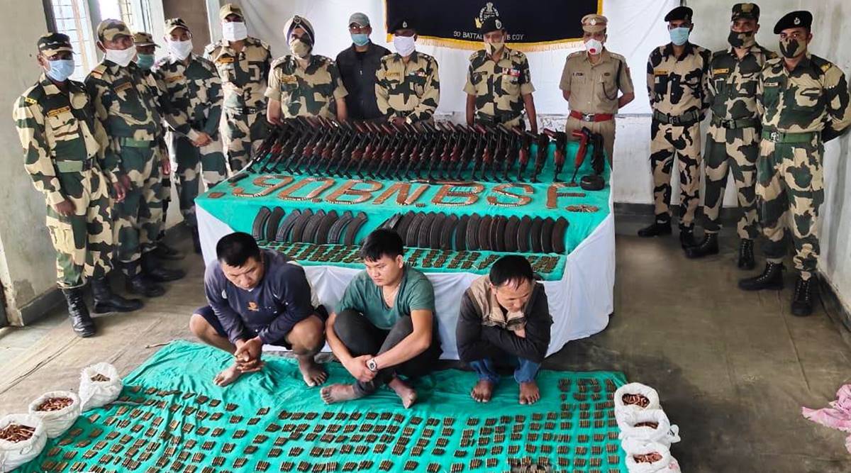 Tripura BSF recovers arms cache near Indo-Bangla border in Mizoram thumbnail