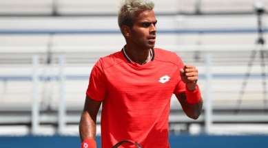 sumit nagal, sumit nagal us open, nagal vs thiem, nagal us open win, india tennis, somdev devvarman