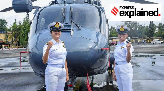 Women in Indian Navy, Role of women in Navy, Indian RAmy, women army, women airborne combatants, express explained, indian express