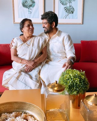 Nayanthara Vignesh Shivan onam family