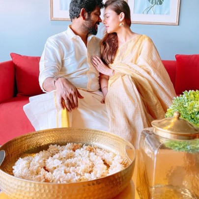 Nayanthara Vignesh Shivan onam festival