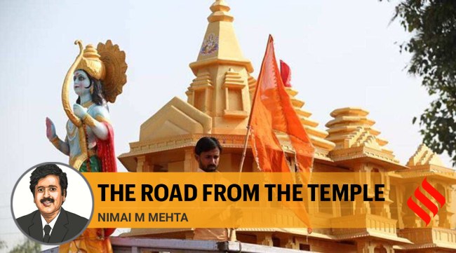 mahatma Gandhi, mahatma Gandhi Ramrajya, Swarajya, mahatma Gandhi Swadharma, Ayodhya, Ayodhya ram temple,Indian express