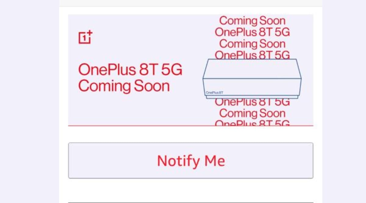 Oneplus 8t Teased On Amazon India Launch Expected Soon Technology News The Indian Express