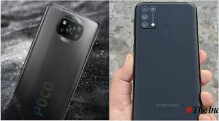 poco x3 vs samsung m31s, poco x3 comparison, samsung m31s comparison, poco x3 alternatives, samsung m31s alternatives, poco x3 price india, samsung m31s price india