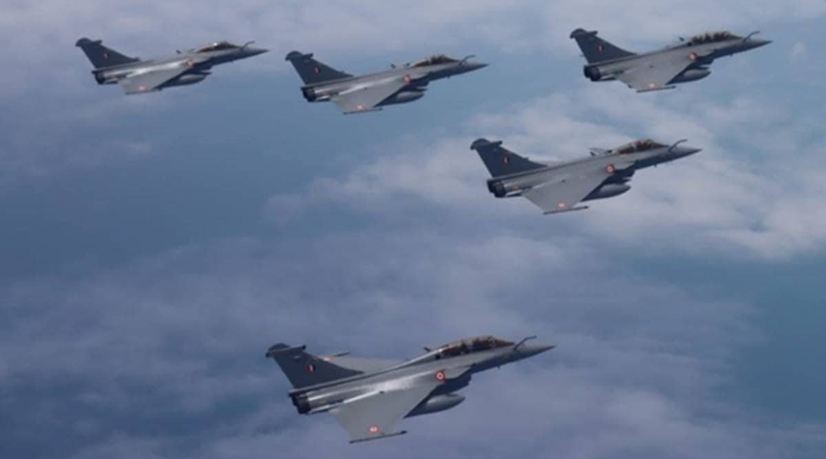 Rafale jets to be formally inducted into Indian Air Force today | India  News,The Indian Express