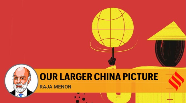 The competition with China will not lead to war. It is a game of perceptions. (Illustration by C R Sasikuma)