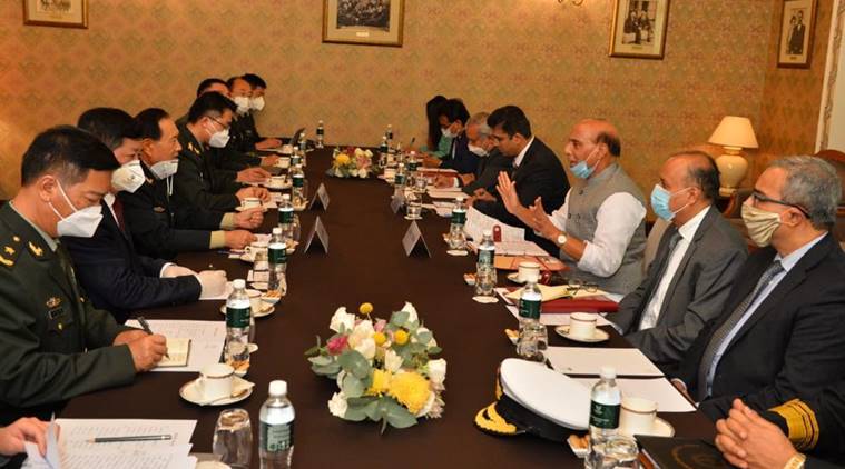 Rajnath Singh, India China, Ladakh, Rajnath Singh India Chinese Border, Ladakh Border News, Chushul Border News, Shanghai Cooperation Organization, General Wei Fenghe, Moscow and Shanghai Cooperation, Moscow Defense Ministers Meeting,