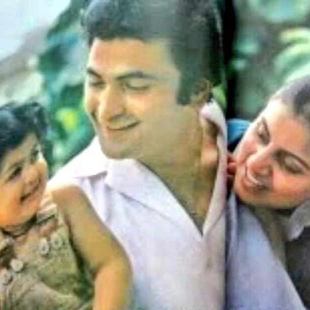 Rishi Kapoor Neetu Riddhima kapoor