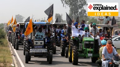 Farm Bills 2020, Farmers protest Harsimrat Kaur, Farmers Bill, SAD quits NDA, Shiromani Akali Dal, Sukhbir Singh Badal, Harsimrat resigns modi cabinet, Indian Express