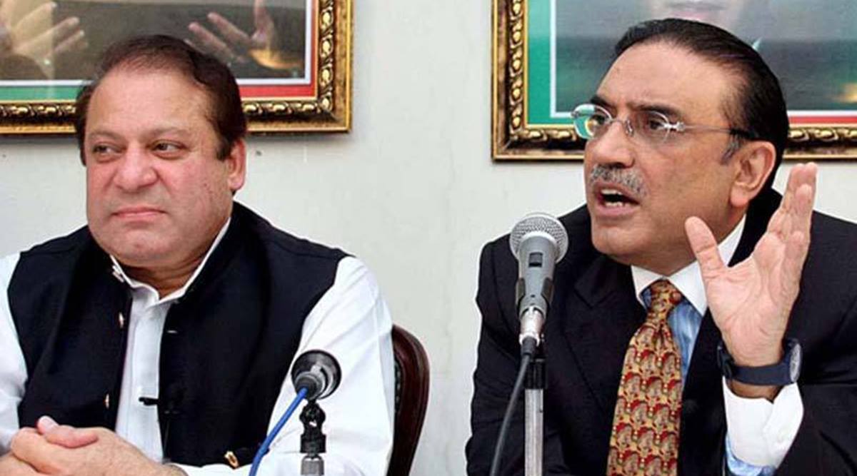 Pakistan Zardari Gilani Indicted Nawaz Declared Proclaimed Offender