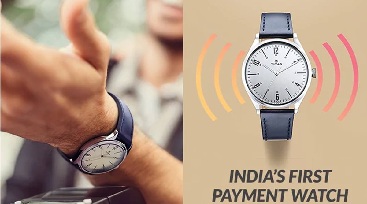 Titan launches new watches with NFC for contactless payments Technology News The Indian Express