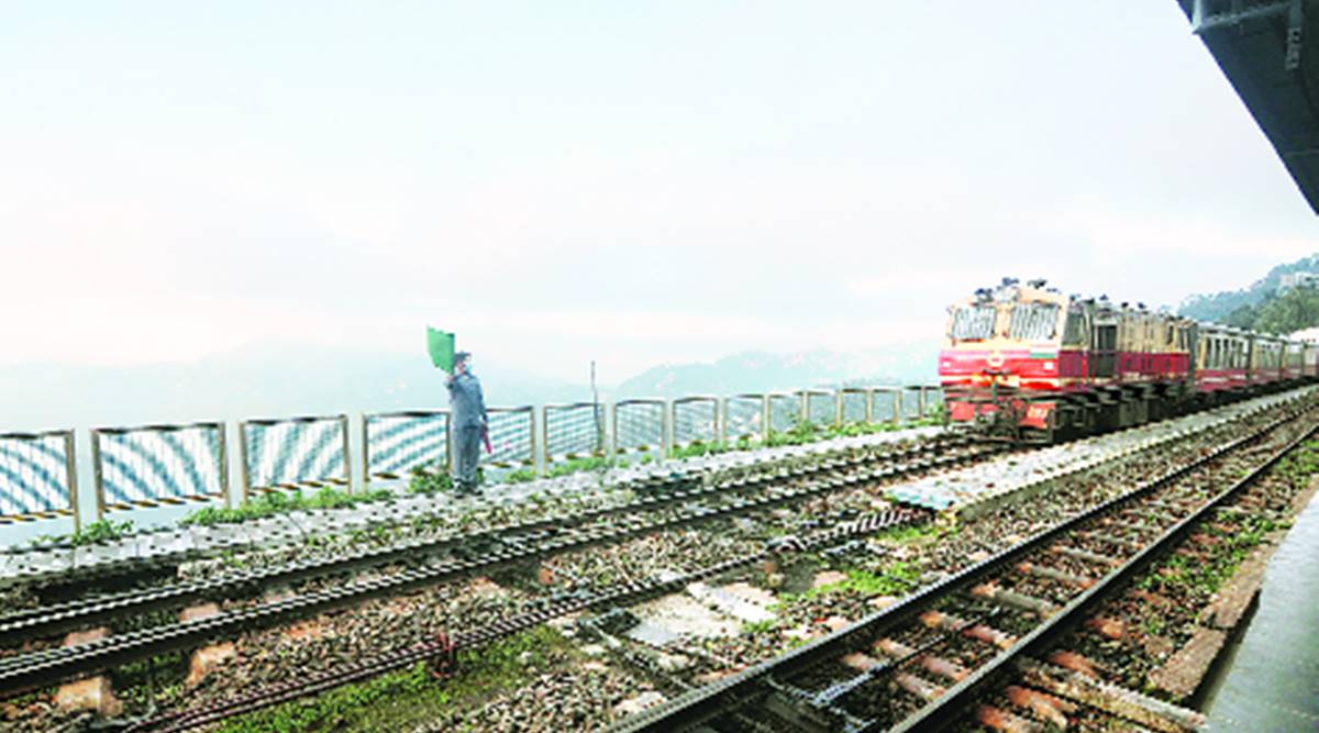 Toy train, NDA aspirant, Shimla news, Himachal news, Indian express news
