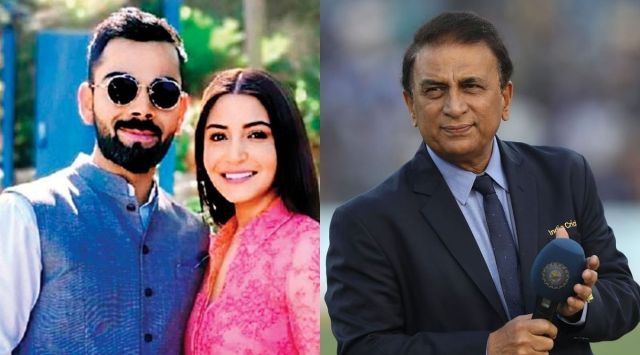 Virat Anushka and Sunil Gavaskar