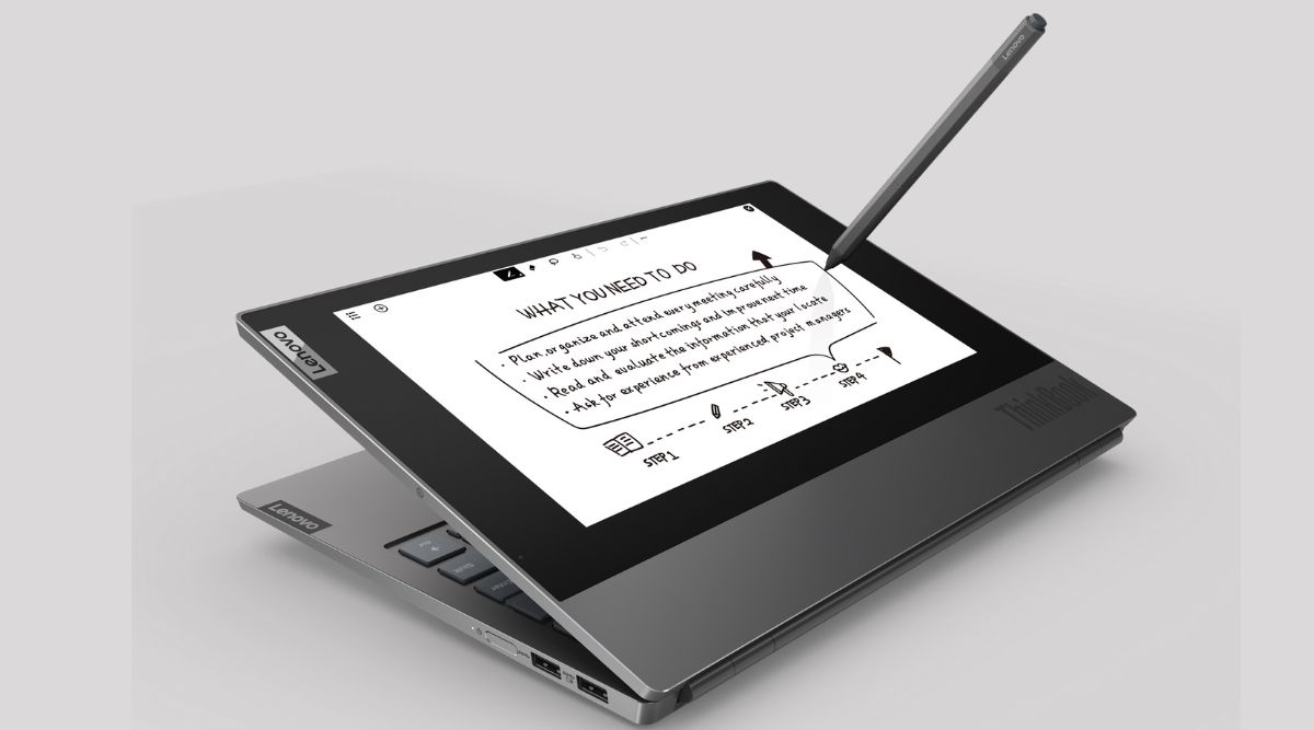 Lenovo, Lenovo ThinkBook Plus, Lenovo Premier Support, Lenovo Managed Services, Lenovo Device As a Service, Lenovo ThinkBook Plus price, Lenovo ThinkBook Plus specifications, Lenovo India, Lenovo ThinkBook Plus specs