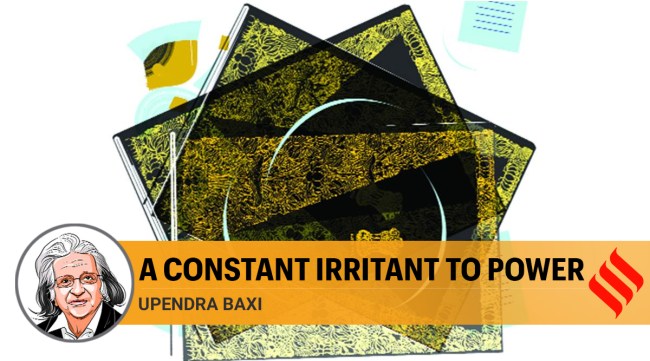 Theological fervour animates the BSEF discourse. Justice Y V Chandrachud, while upholding the absolute amending power, had to invent a resounding judicial curse: ‘We have given you vast powers for the welfare of the country, but woe betide you if you misuse these powers’. (Illustration by C R Sasikumar)