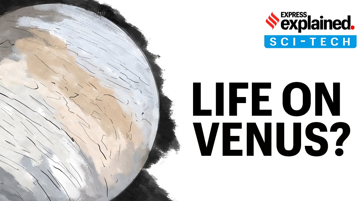 venus, life on venus, phosphine gas venus, venus news, venus life forms, venus extra terrestrial life, indian express