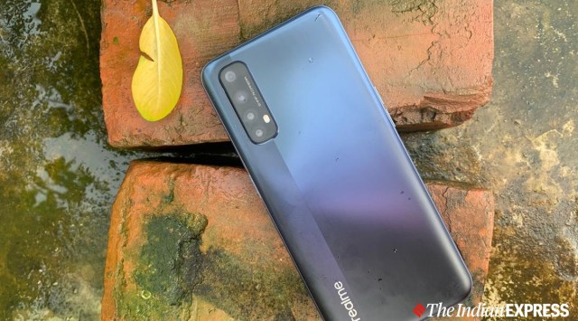 This is the Realme7 (Express photo: Sneha Saha)