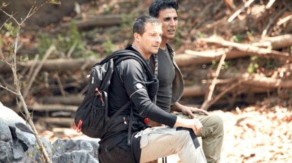 akshay kumar, bear grylls