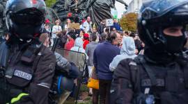 anti-mask rallies, anti-mask protests US, anti-mask protests france, anti-mask protest London, anti-mask protest Scotland, why are people protesting masks, are masks good for you, Covid-19 news, indian express