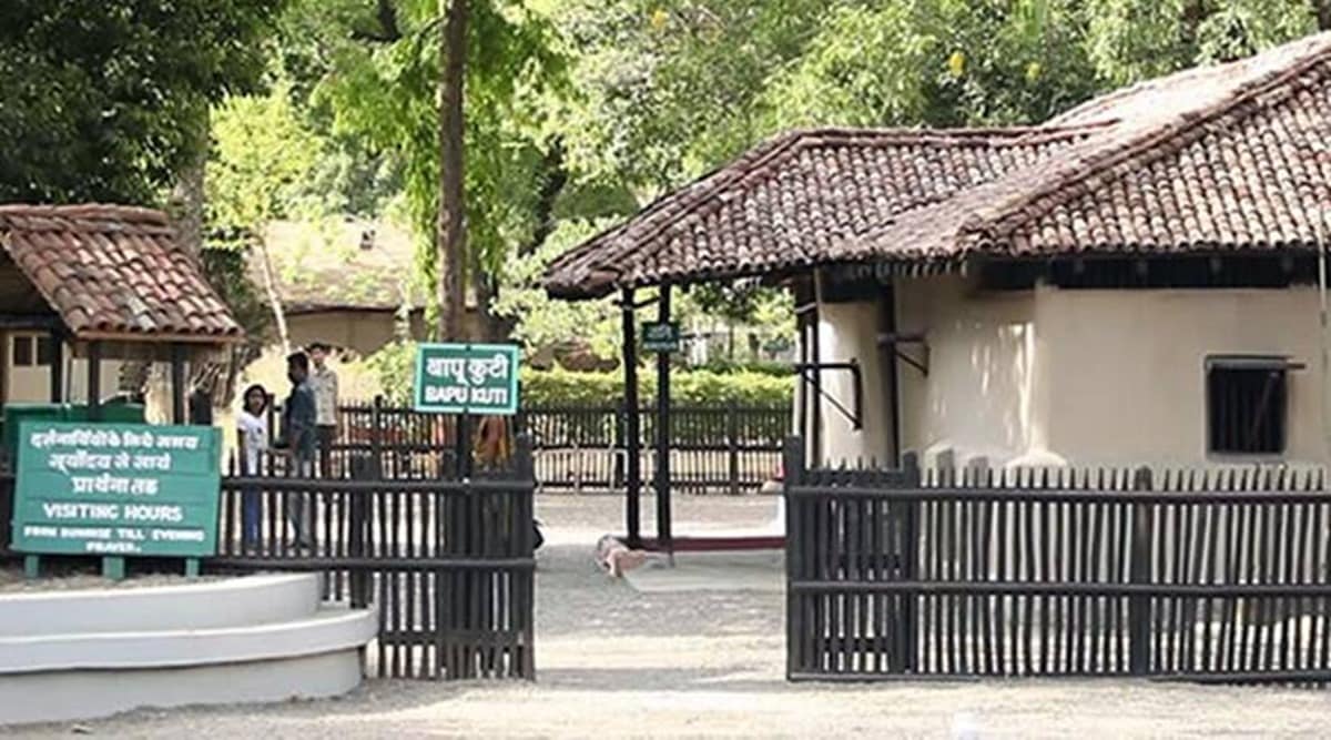 Mahatma Gandhi, uddhav thackeray, Mahatma Gandhi ashram, Sevagram Ashram., Sevagram Ashramn tree felling, indian express news