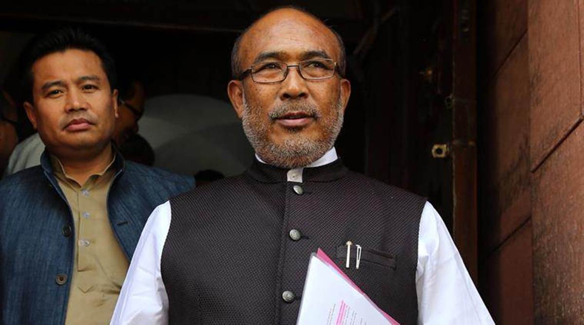 manipur govt, manipur govt cabinet, manipur cabinet, manipur govt formation, n biren singh, bjp npp, npp, manipur news, indian express