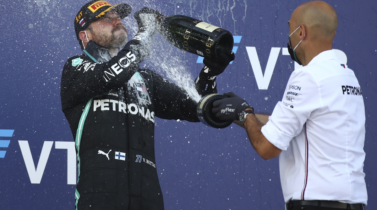 Valtteri Bottas wins in Russia, Lewis Hamilton misses F1 win record