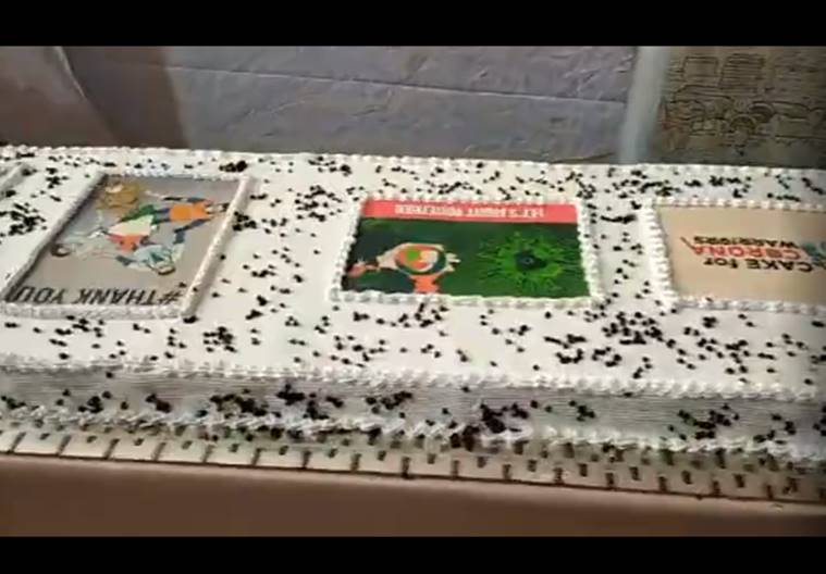 A child was born to serve nation'—Manoj Tiwari celebrates PM's 69th birthday,  cuts cake with 370, 35A written on it