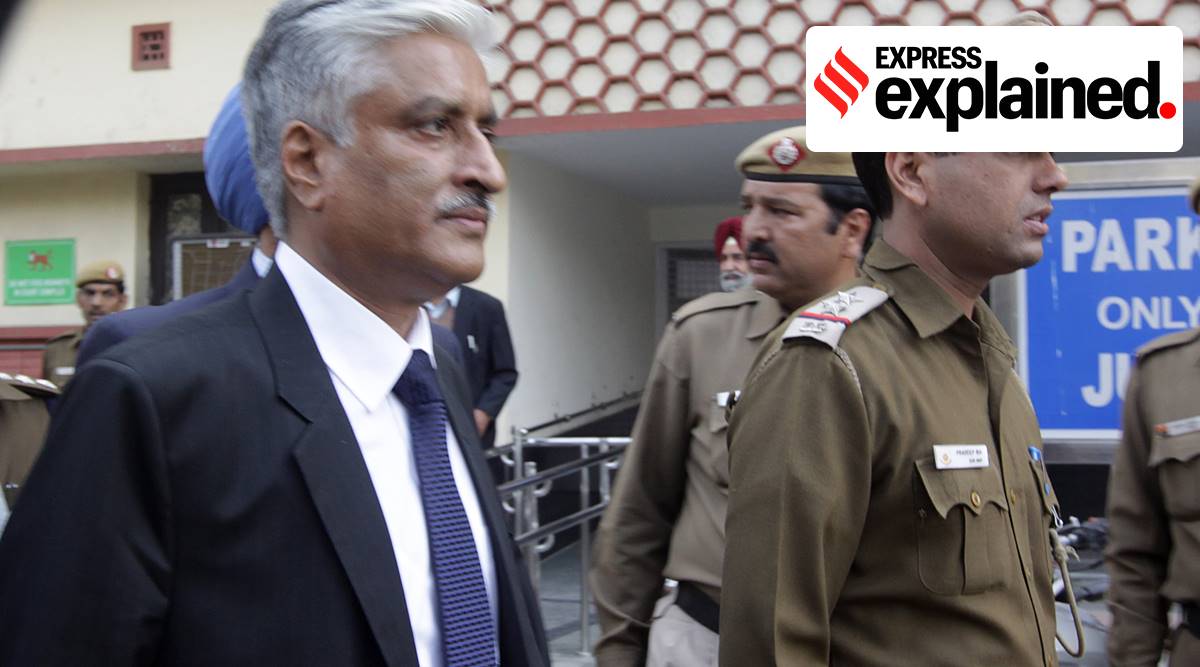 Sumedh Singh Saini punjab dgp, kps gill sumedh singh saini, Balwant Singh Multani case, akali dal sumedh saini, indian express explained