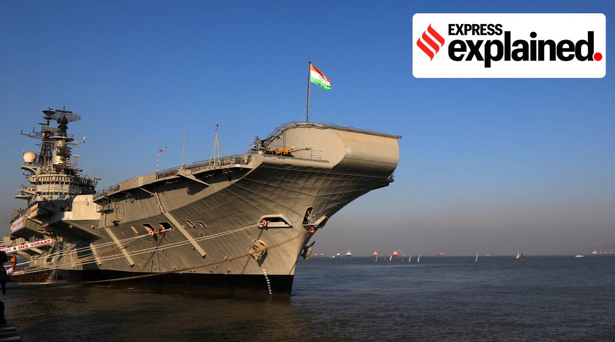 INS Viraat, INS Viraat decommission, INS Viraat capabilities, Indian navy, INS Viraat final journey, INS Viraat scrap, Express Explained