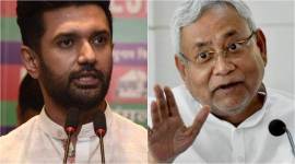 chirag nitish Bihar seat sharing, Bihar alliance, Chirag Paswan, Nitish Kumar, LJP-JDU, BJP Bihar, Amit Shah, JP Nadda, LJP meet, India news, Indian express