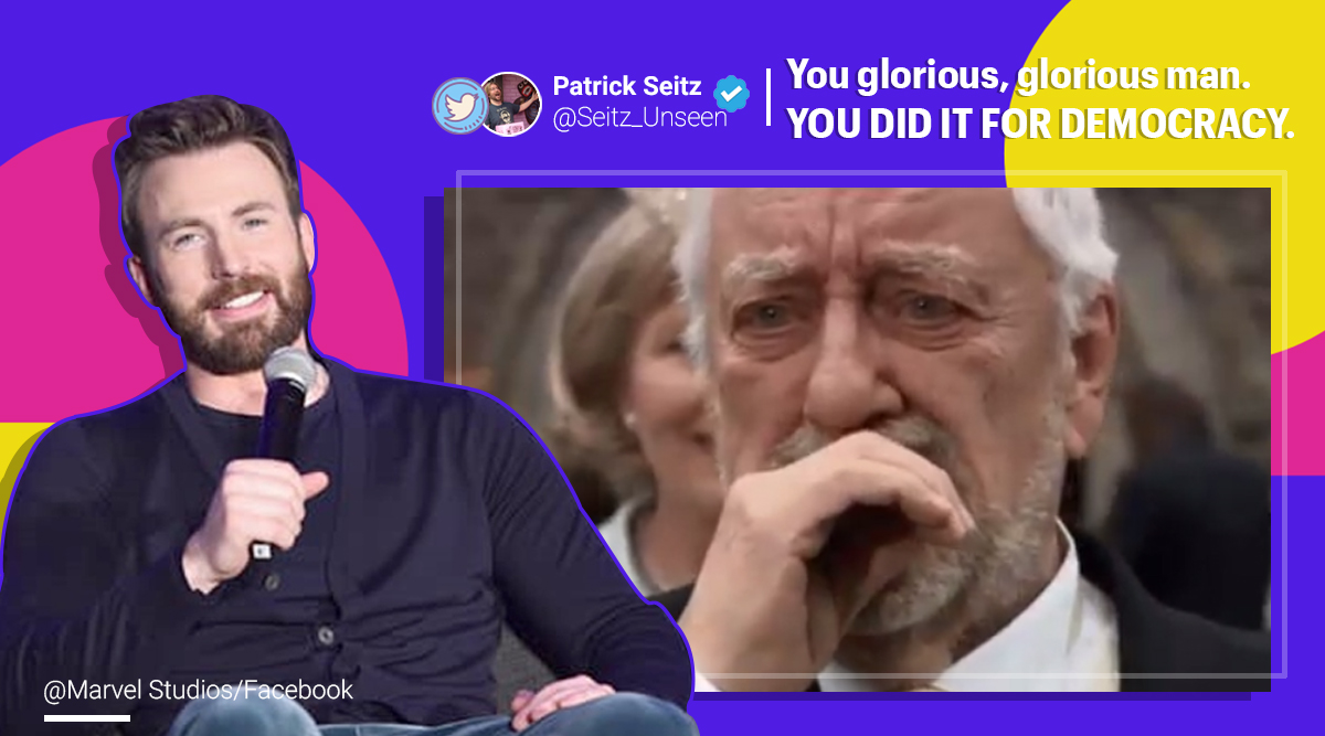 chris evans, chris evans nudes, chris evans reason behind nude photo, chris evans nude row turned, chris evans vote tweet, chris evans news, indian express