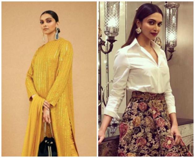deepika padukone, deepika padukone sabyasachi, deepika padukone sabyasachi outfits, deepika padukone sabyasachi outfits, indian express, indian express news