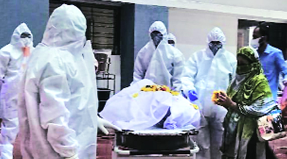 Officials slog, crematoriums work round-the-clock in Rajkot | India News,The Indian Express