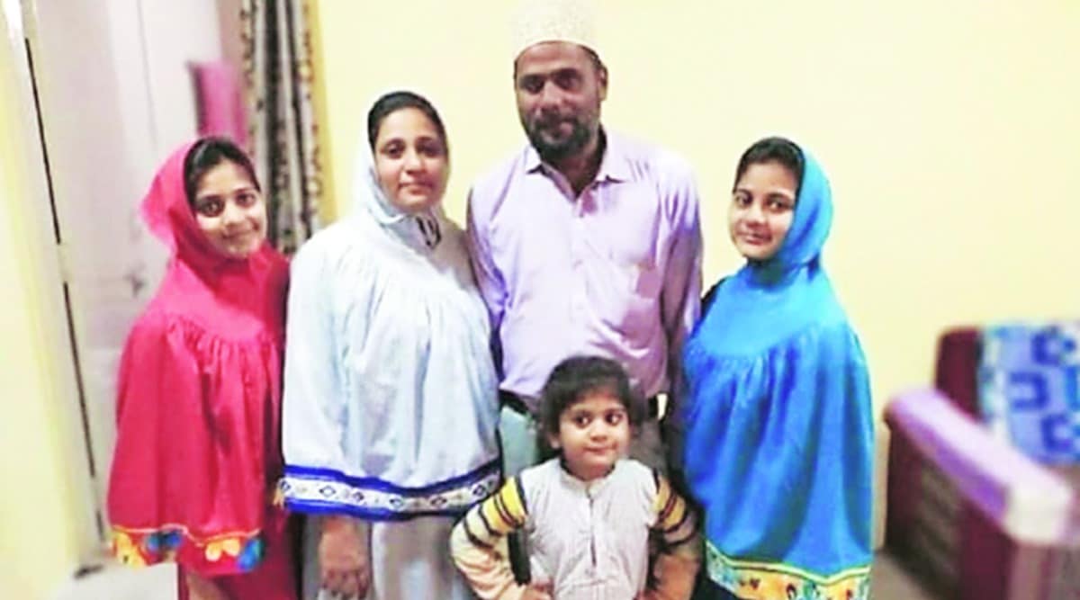 Dahod crime, dahod family found dead, 3 minor girls found dead in dahod, dahod family death, indian express news