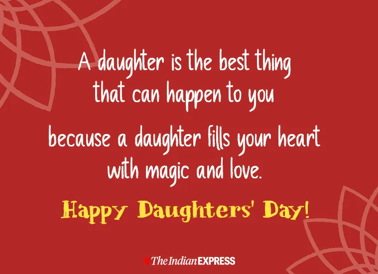 Happy Daughter's Day 2020: Wishes, images, quotes, status, messages ...