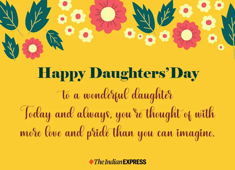 Happy Daughter's Day 2020 Wishes, images, quotes, status, messages