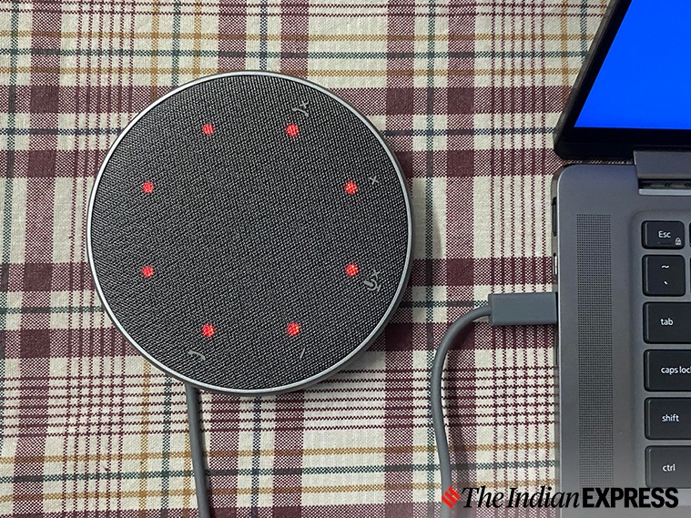Dell’s mobile adapter speakerphone is a great accessory for Zoom calls