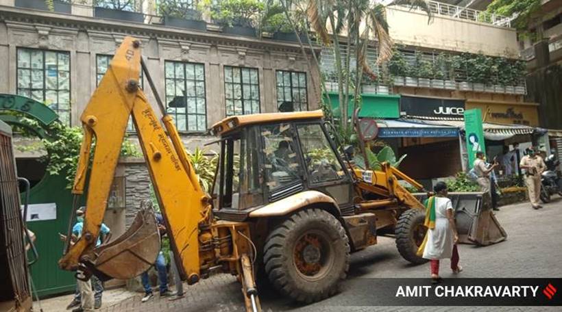 kangana ranaut, kangana ranaut building demolition, pali hill, kangana ranaut shiv sena controversy, bombay high court, indian express news