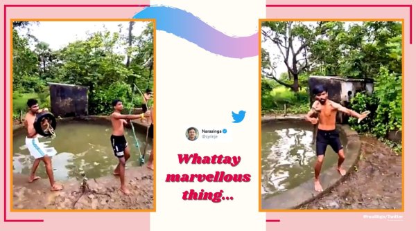 Avengers assemble, Avengers assemble spoof, indian Avengers assemble, desi Avengers assemble, village Avengers assemble, viral videos, indian express