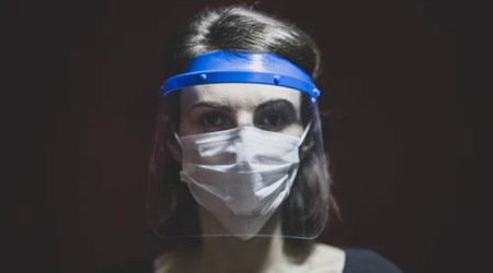 face shield, face mask, face shield effectiveness, indianexpress.com, indianexpress, study, riken study, face shield effectiveness,